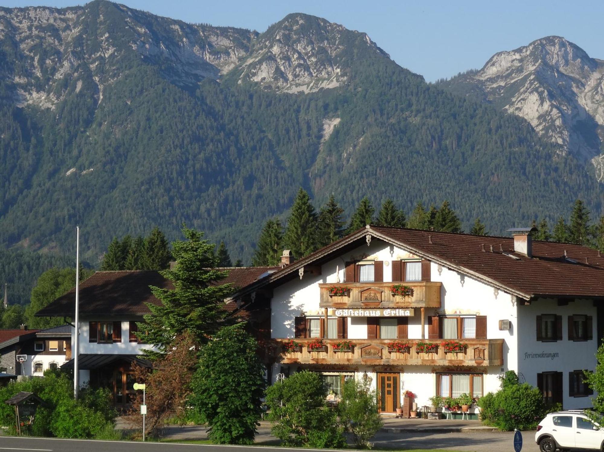 Gaestehaus Erika - Chiemgau Karte インツェル エクステリア 写真