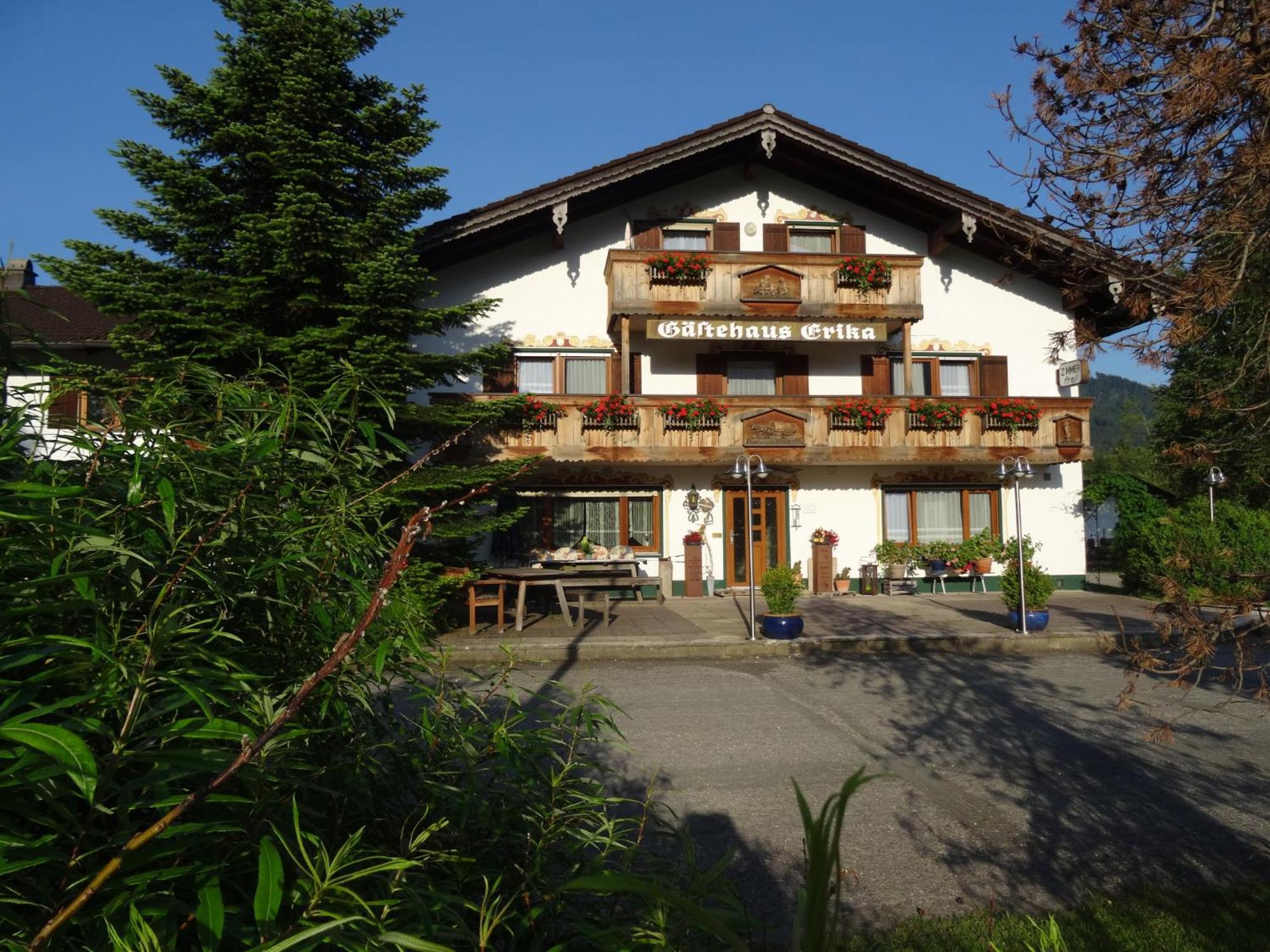 Gaestehaus Erika - Chiemgau Karte インツェル エクステリア 写真